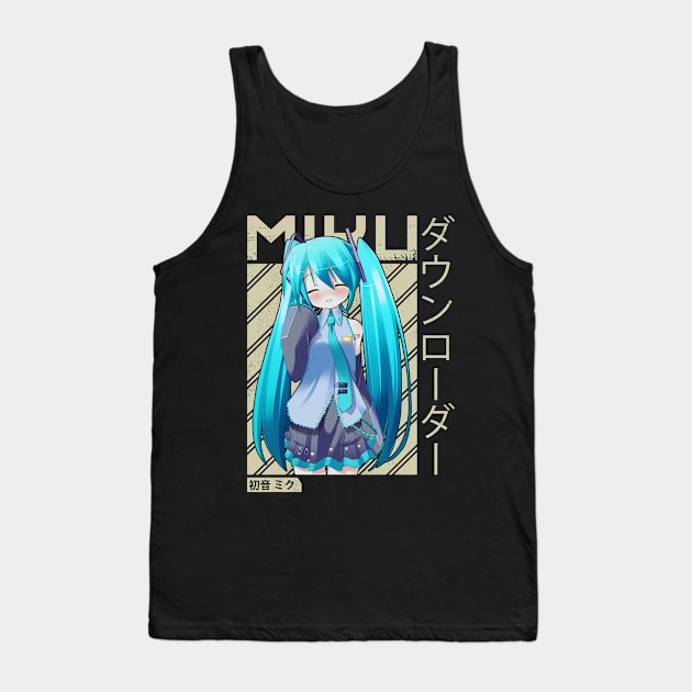 hatsune miku new 7 Tank Top by Vidi MusiCartoon